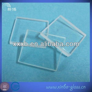 high quality flat clear float glass with polished edges