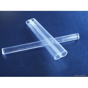 High temperature quartz glass tube