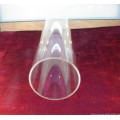 transparent quartz glass tube