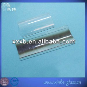round transparent quartz plate polished 