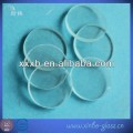 quartz circular crystal glass lenses