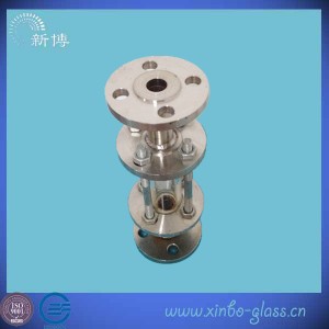 flanged stainless steel circle sight glass