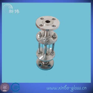 Stainless steel clear Level Gauge Glass Disc