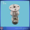 Fire-polished grinding round valve ss304 Glass lenses