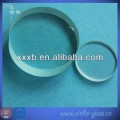 borosilicate Toughened Flat Round Glass Lenses